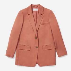 Cotton linen blazer